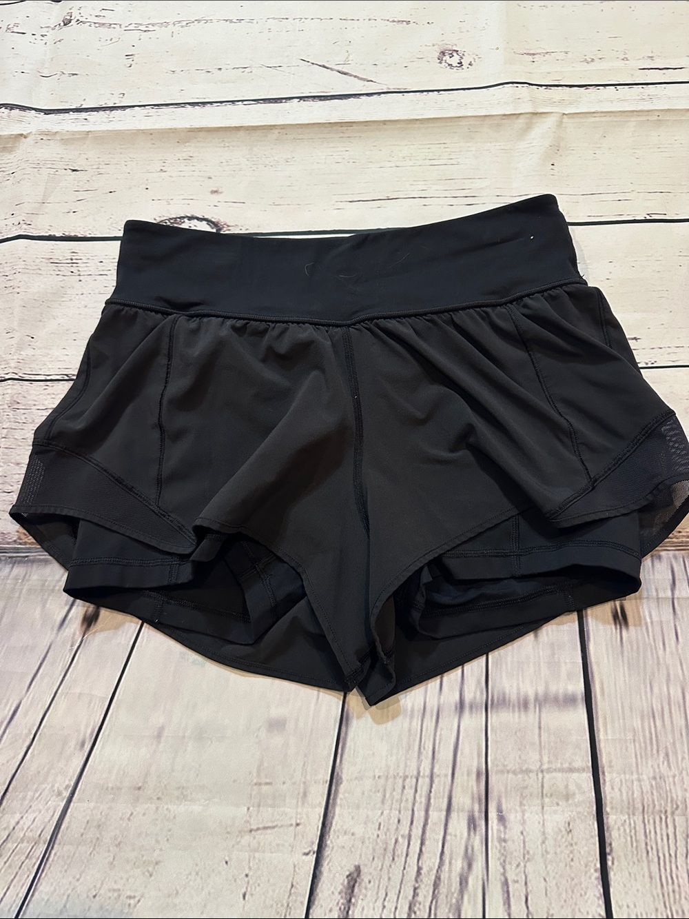 lululemon athletica Black Layered Athletic Shorts